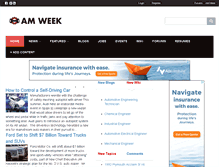 Tablet Screenshot of amweek.com